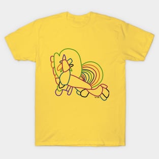 Rainbow unicorn T-Shirt